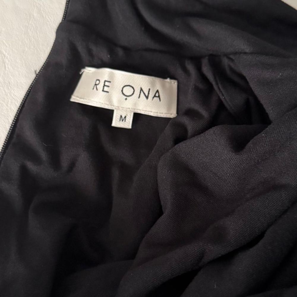 New Re Ona Turtleneck Dress In Black Women's Size M — image 5 of 8